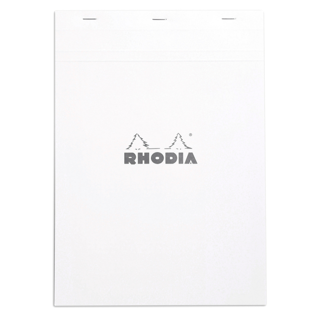 Block Blanche No.18 à carreaux