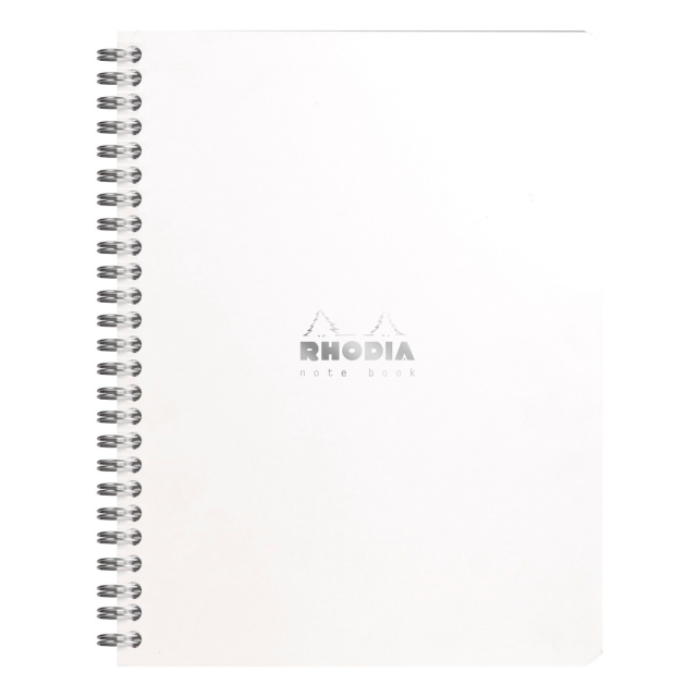 Notebook Spiral Banche A5 à lignes