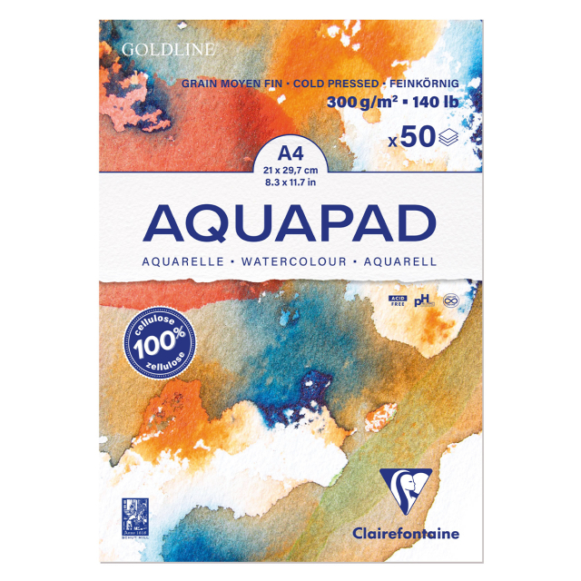 Blocs d'aquarelle 300g A4