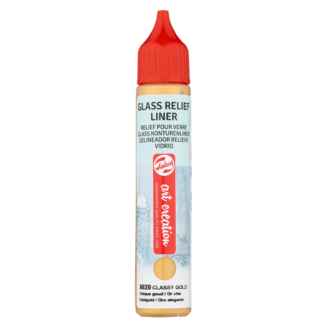 Glass Liner 28 ml Or