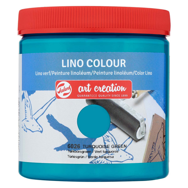 Peinture linoléum 250 ml White (1000) dans le groupe Loisirs créatifs / Techniques / Impressions sur lino chez Pen Store (127702)