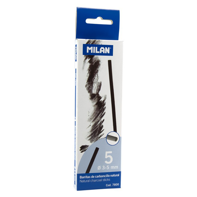 Fusain Ensemble de 5 3-5 mm