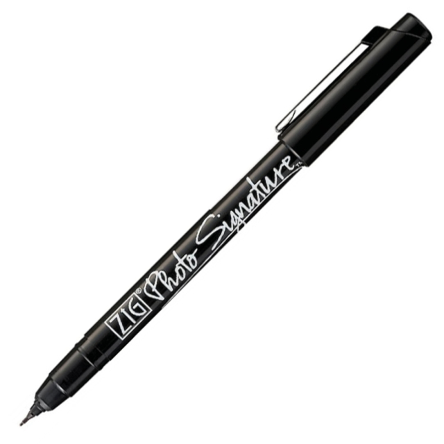 Photo Signature Pen Noir