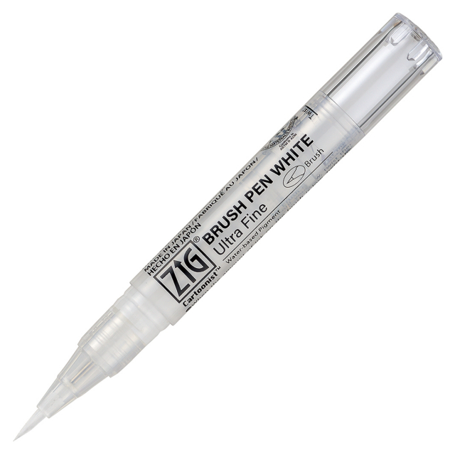 Cartoonist Brush Pen Blanche Ultra-Fine