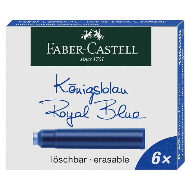 Refill lot de 6 Bleu
