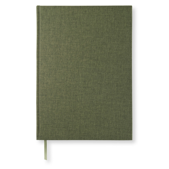 Notebook A4 à lignes Khaki Green