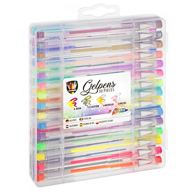 Stylos Gel 30 pièces 