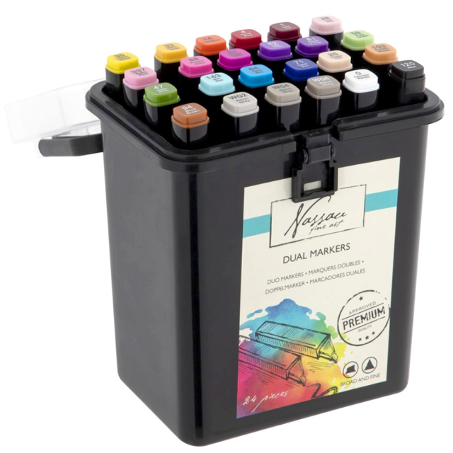 Dual-tip Markers 24 pièces