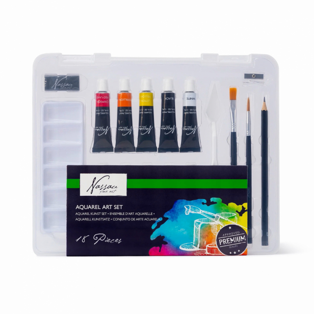 Acheter Kit de peinture acrylique 24 couleurs 12ml, Kit de peinture avec 7  pinceaux, Palette de couteaux, chevalet, éponges, fournitures d'art pour  adultes et enfants