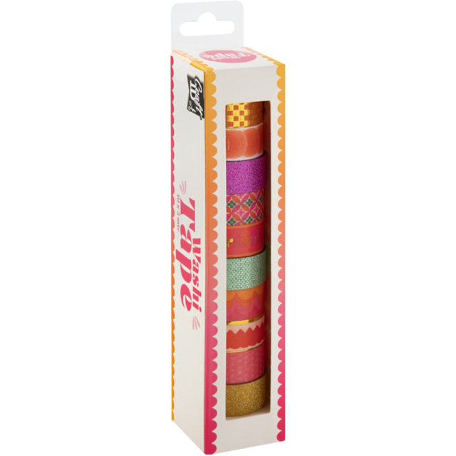 Washi Tape 10 rouleaux Foil & Glitter #1