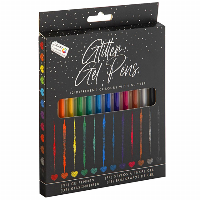 Craft Sensations Livre de coloriage Luxe avec Glitter