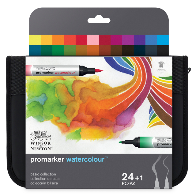 Watercolour Wallet lot de 24