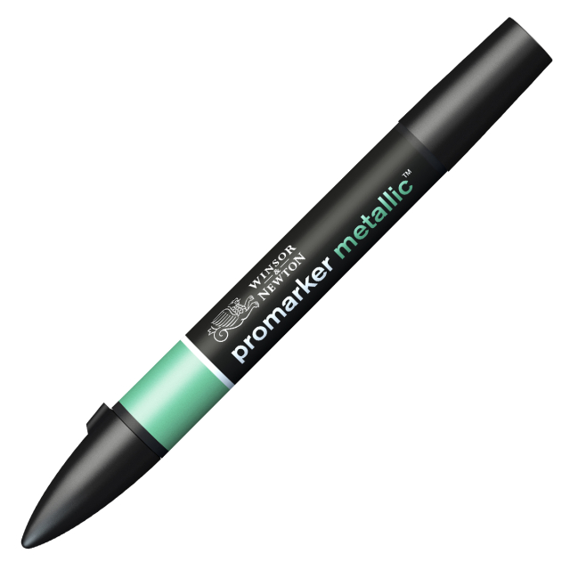 ProMarker Metallic à l'unité Green  dans le groupe Stylos / Crayons d'artistes / Feutres d'illustrations chez Pen Store (128615)