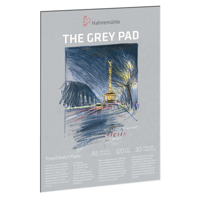 The Grey Pad Bloc à croquis A5 120g