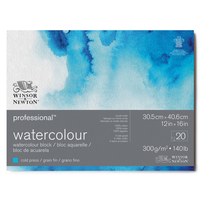 Professional Bloc aquarelle CP 31x41cm 300g