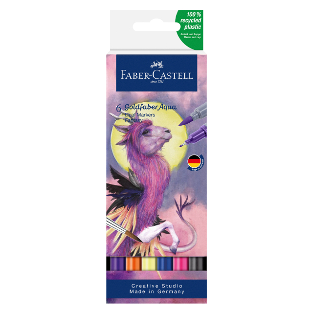 Goldfaber Aqua Dual Marker Lot de 6 Fantasy
