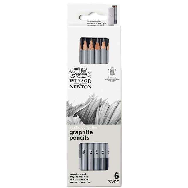 Studio Collection Crayons graphite Lot de 6
