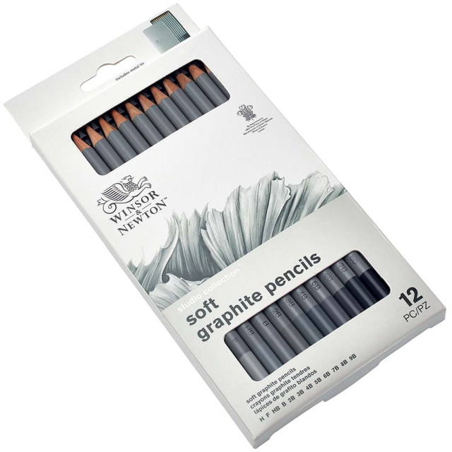 Studio Collection Crayons graphite Soft Lot de 12
