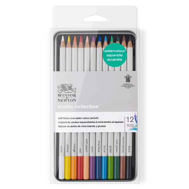 Studio Collection Crayons aquarellables Lot de 12