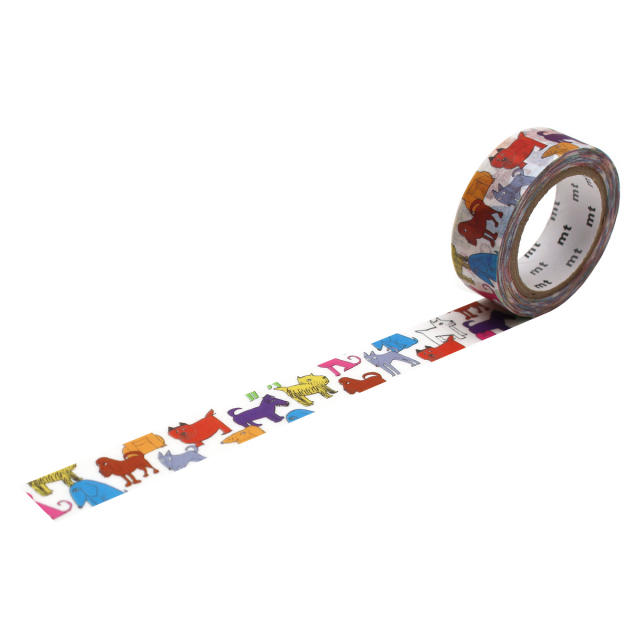 Washi-band Lisa Larson Colorful Dog x MT