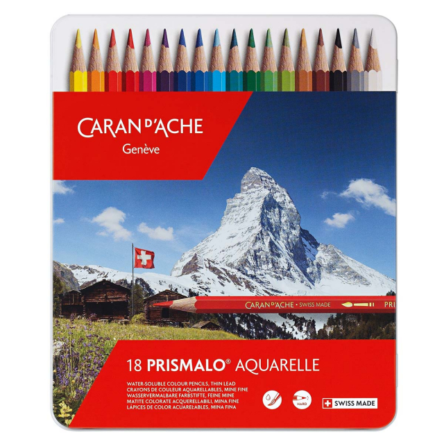 Crayons Aquarelle Prismalo Lot de 18