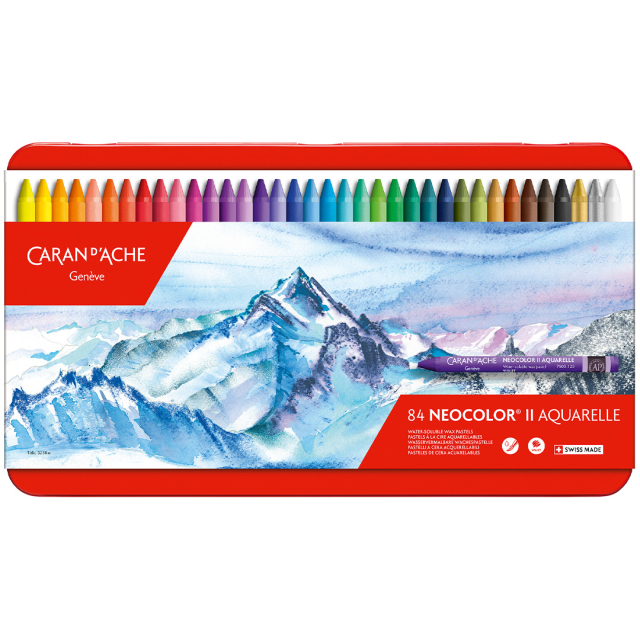Neocolor II Aquarelle set de 84