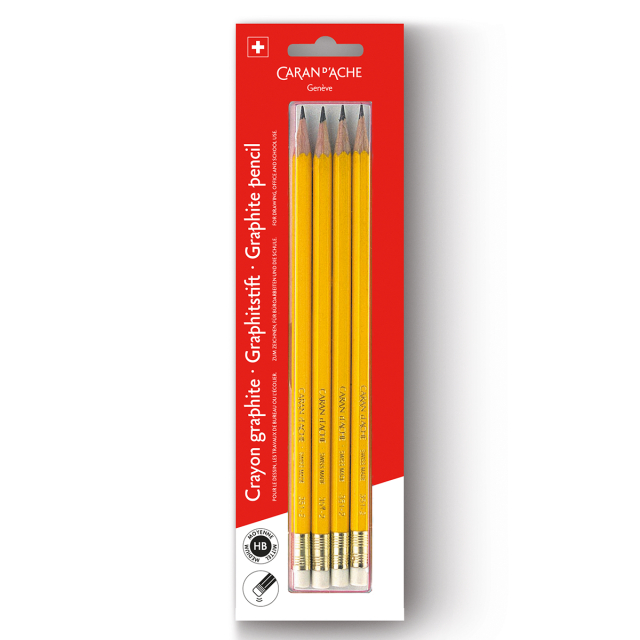 Crayon graphite 4-pack HB medium