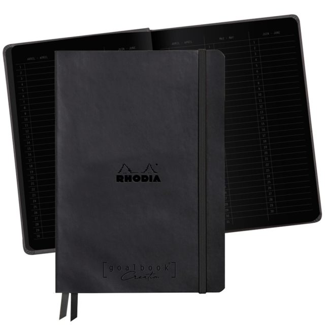 GoalBook Creation A5 Black (Papier noir)