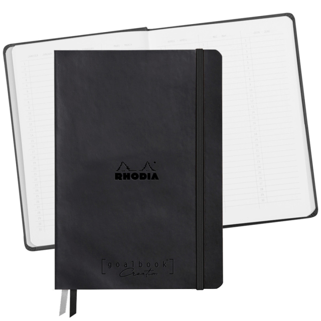 GoalBook Creation A5 Black (Papier blanc)