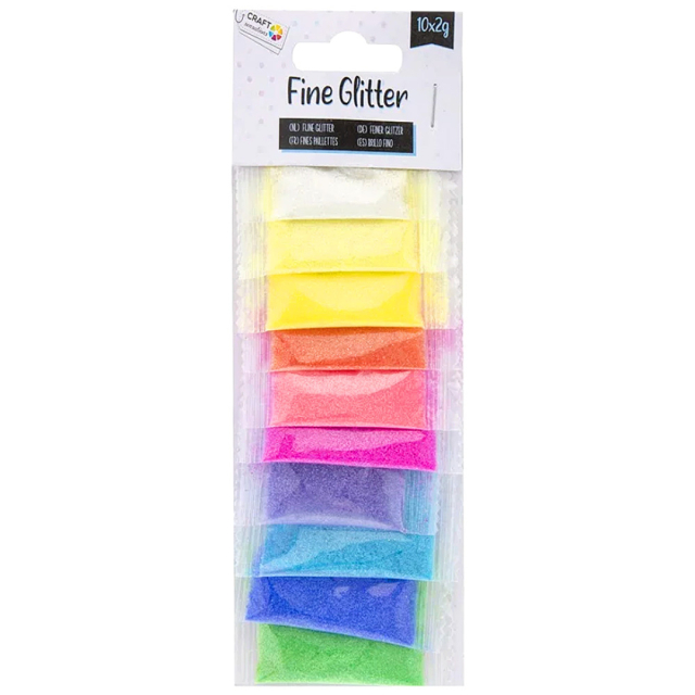 Glitter 10 couleurs x 2g