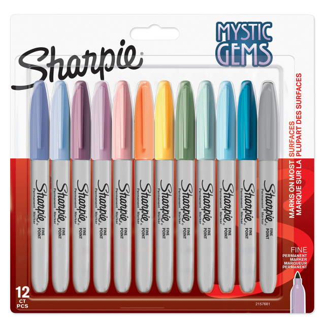 Fine Marker Mystic Gems Ensemble de 12