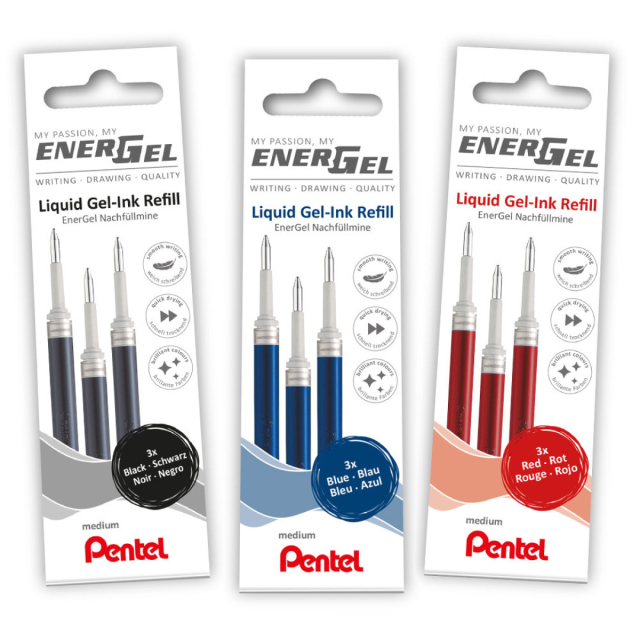 Refill Energel 0.7 Lot de 3