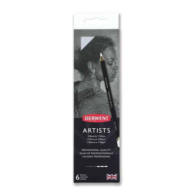 Artists Black & White Lot de 6