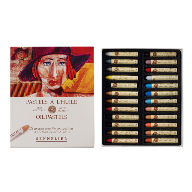 Pastel à l'huile Portrait 5ml 24 pièces