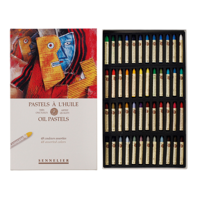 Pastel à l'huile 5ml 48 pièces
