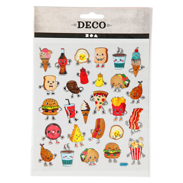 Stickers Snacktime 1 filles