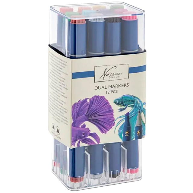 Dual Markers Lot de 12