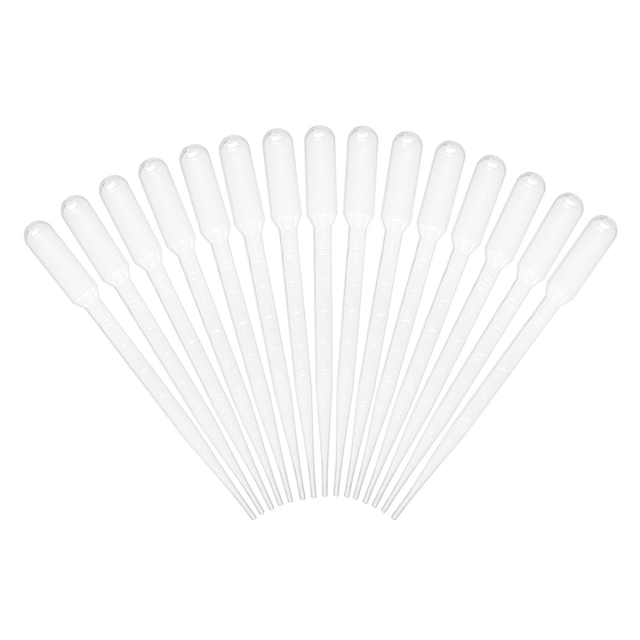 Pipette en plastique paquet de 15