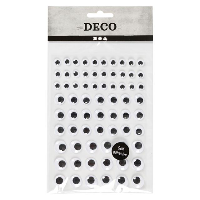 Googly Eyes 69-pack Adhésif