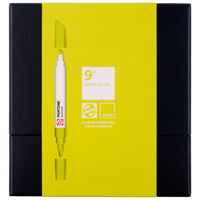 Marker Ensemble de 9 Green Yellow