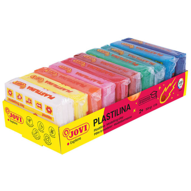 Plastilina Pâte à modeler 10 Pièce 50 g