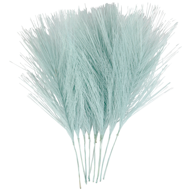 Plumes artificielles lot de 10 Bleu clair