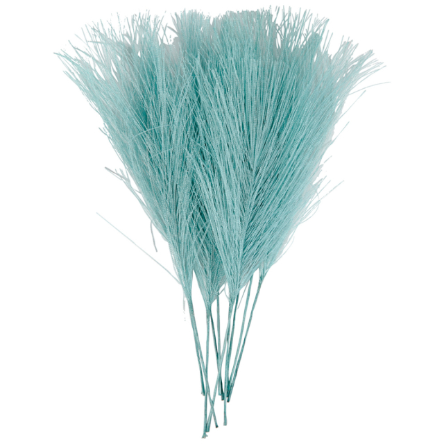 Plumes artificielles lot de 10 Turquoise