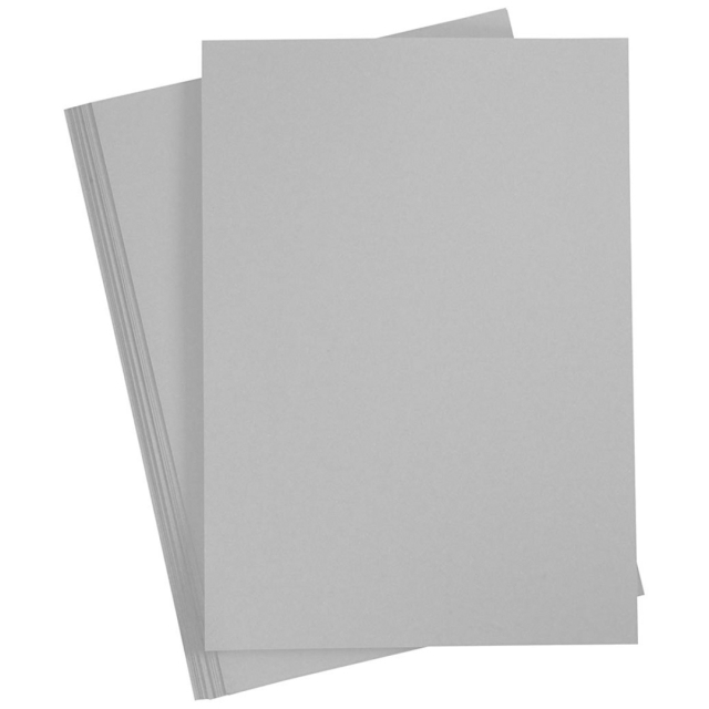 Papier coloré Gris clair A4 180g 20 feuilles