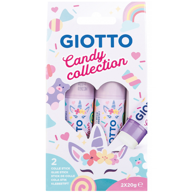 Candy Collection Colle en bâton 20g Lot de 2