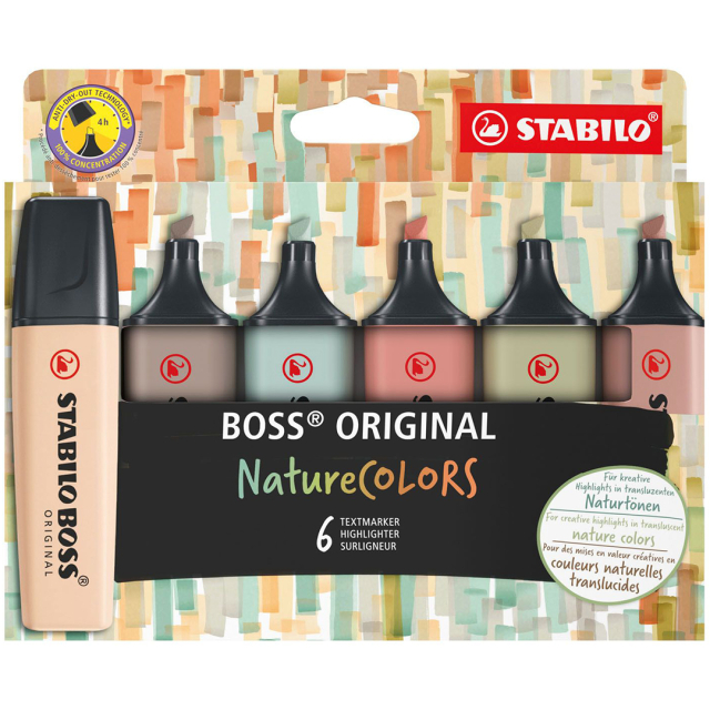 Boss Nature Colors Lot de 6