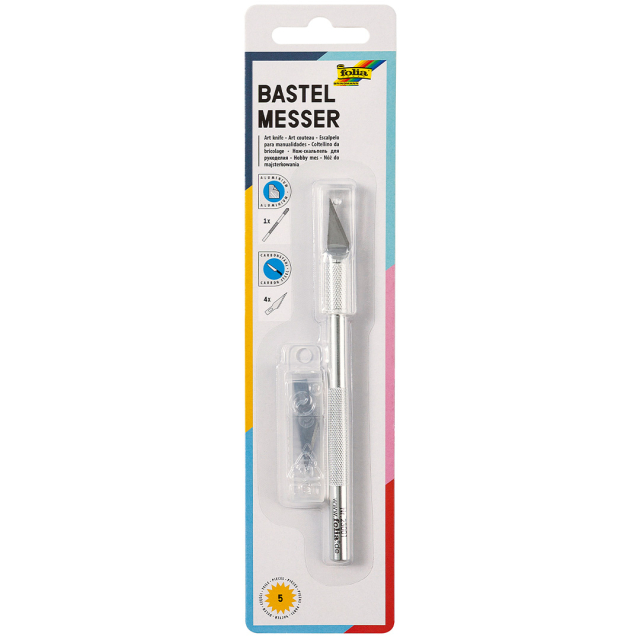 Cutter + lame supplémentaire 4 pièces
