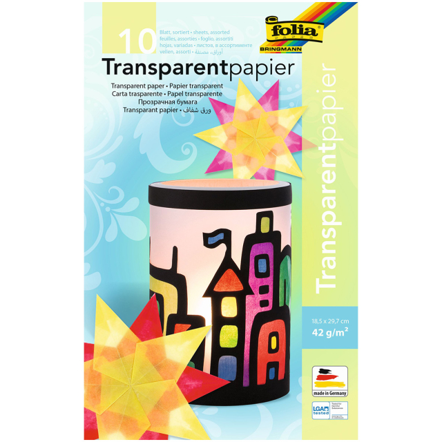 Papier transparent 42 g/m² paquet de 10