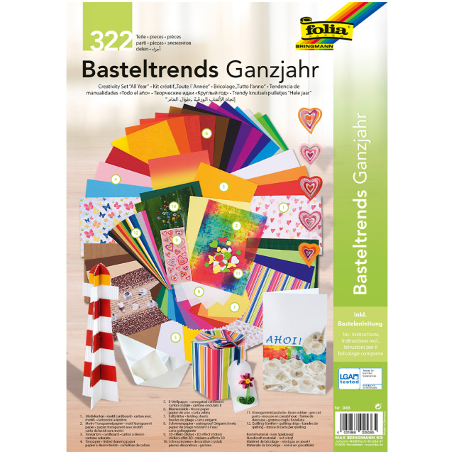 Kit de bricolage Tous les jours de l'année 322 pièces