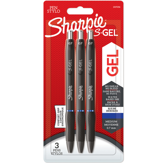 S-Gel 0,7 mm Lot de 3 Blue